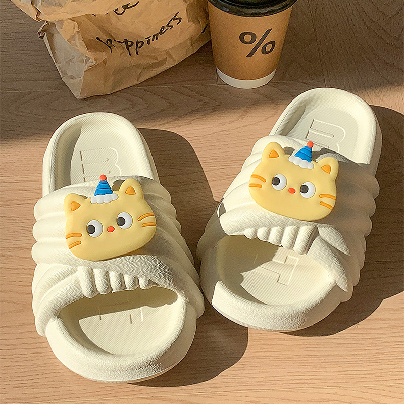 2026 New Style Party Cat Slippers for Women, Suitable for Outdoor Wear, Student Dormitory, Home Use, Non-Slip, Odor-Free Eva Sandals 2026 New Style Party Cat Slippers for Women, Suitable for Outdoor Wear, Student Dormitory, Home Use, Non-Slip, Odor-Free Eva Sandals