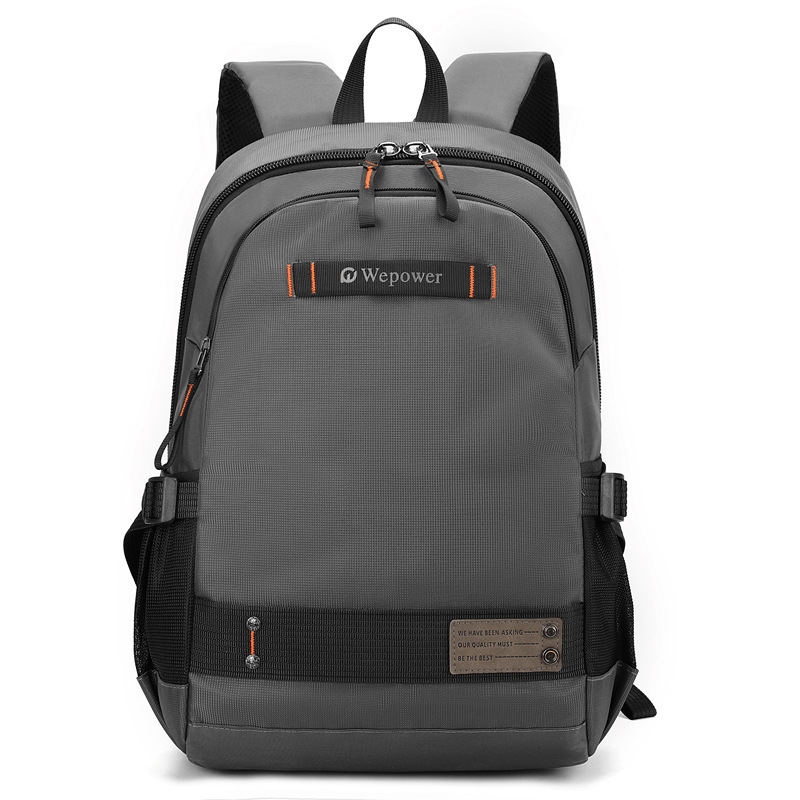 WEPOWER nuevo tipo de mochila de hombre, mochila de computadora de viaje, mochila de ocio de estudiantes de secundaria y secundaria de gran capacidad