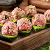 Pork Parsley Meatball 5 Spicy Hot Pot Hot Pot Ball Oden Restaurant Quick-freeze Partially Prepared Products wholesale