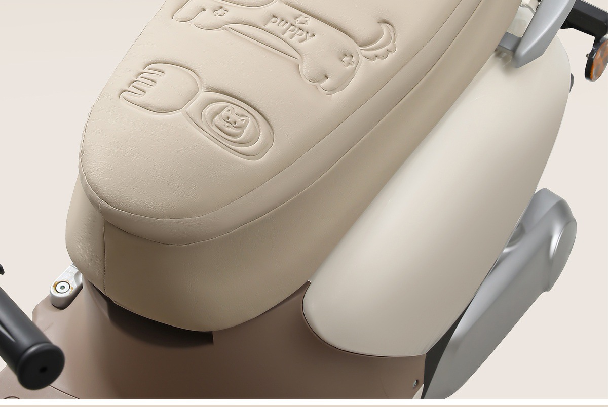 Suitable for Electric Vehicle Seat Cushion Cover Thickened Sponge Shock-Absorbing Leather Wear-Resistant Waterproof Sun Protection Electric Vehicle Comfortable Seat Cushion