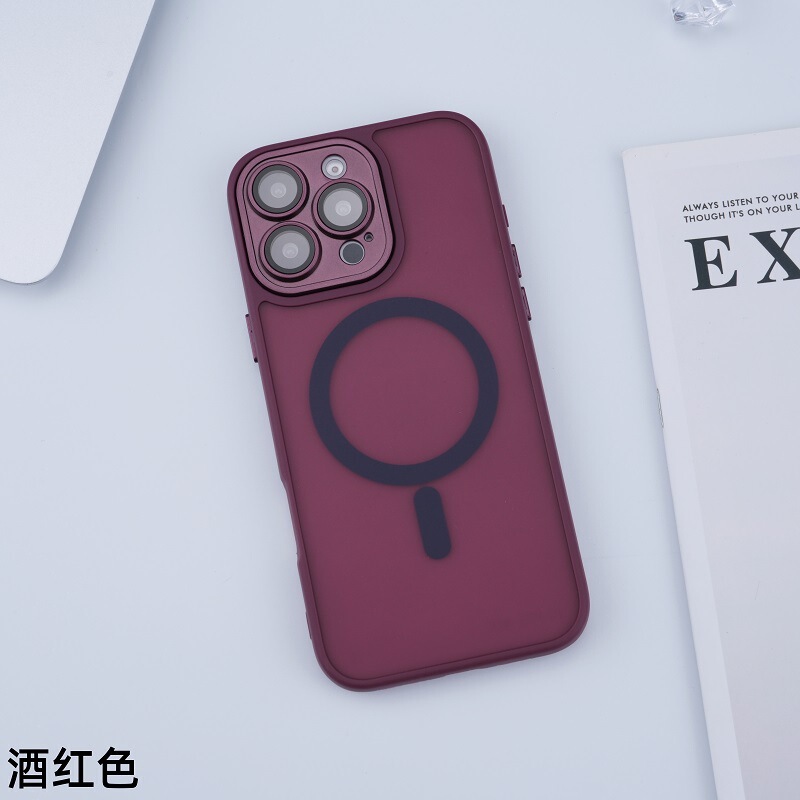 Apple 17 Pro Max、iPhone 16、15、14対応、磁気吸着、フルカバー、レンズ保護、Plus、耐衝撃ケース|undefined