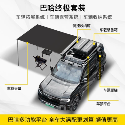 Rack Extension Folding Side Climbing Ladder Roof rack