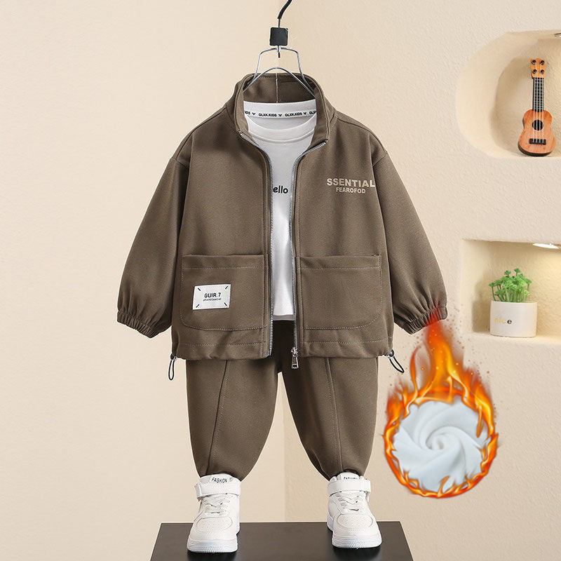 Py-2008 velvet double pocket suit - military green