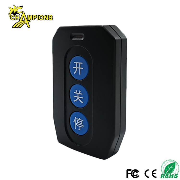 Control remoto inalámbrico súper potente de 433/315MHZ para puerta de garaje, barrera, persiana enrollable eléctrica retráctil y alarma