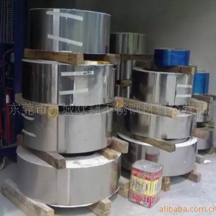厂家供应304不锈钢卷带精密冷轧不锈钢卷带超薄不锈钢拉伸软料