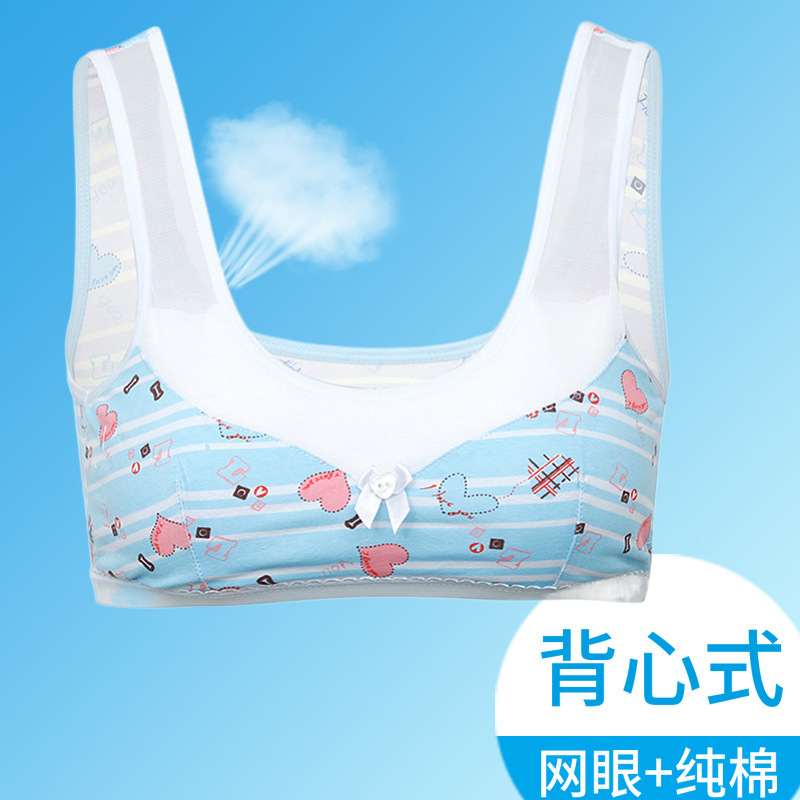 Cute Student Underwear Without Underwire, Junior High School Student Underwear Set, Female High School Student Underwear Set 
