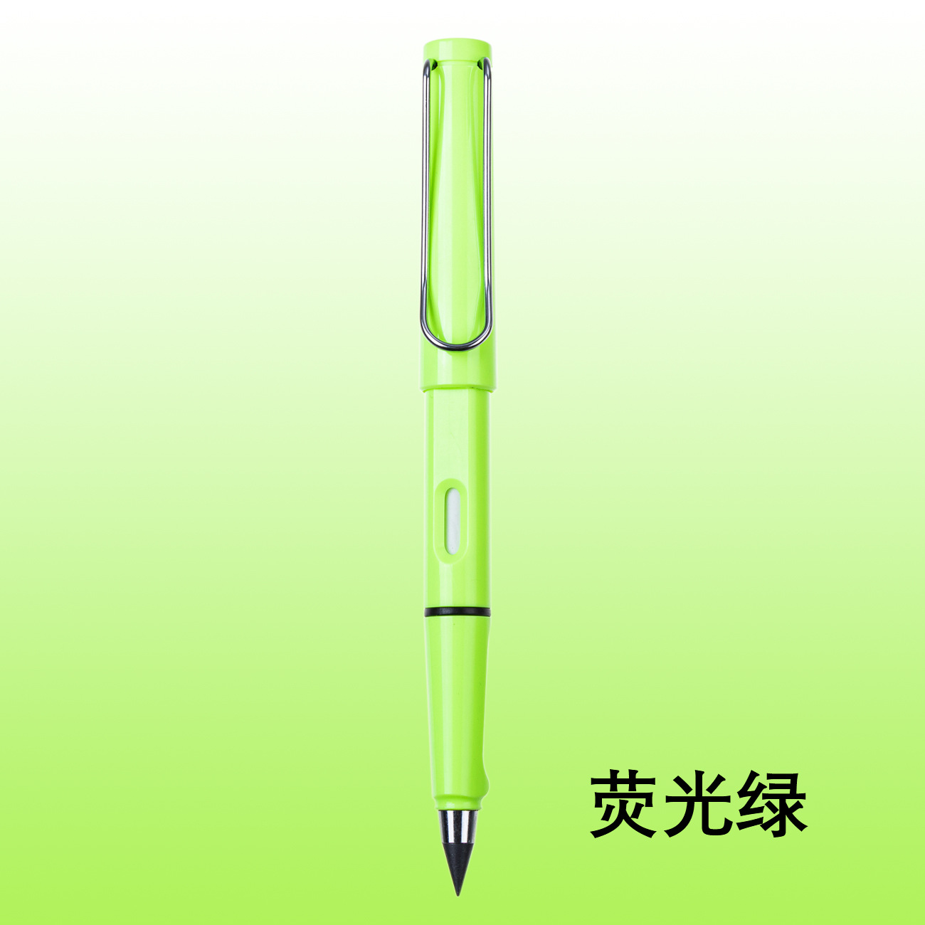 Inventario de tecnología negra lápiz eterno no necesita afilar sin tinta para estudiantes de ejercicio no rompe fácilmente lápiz borrable