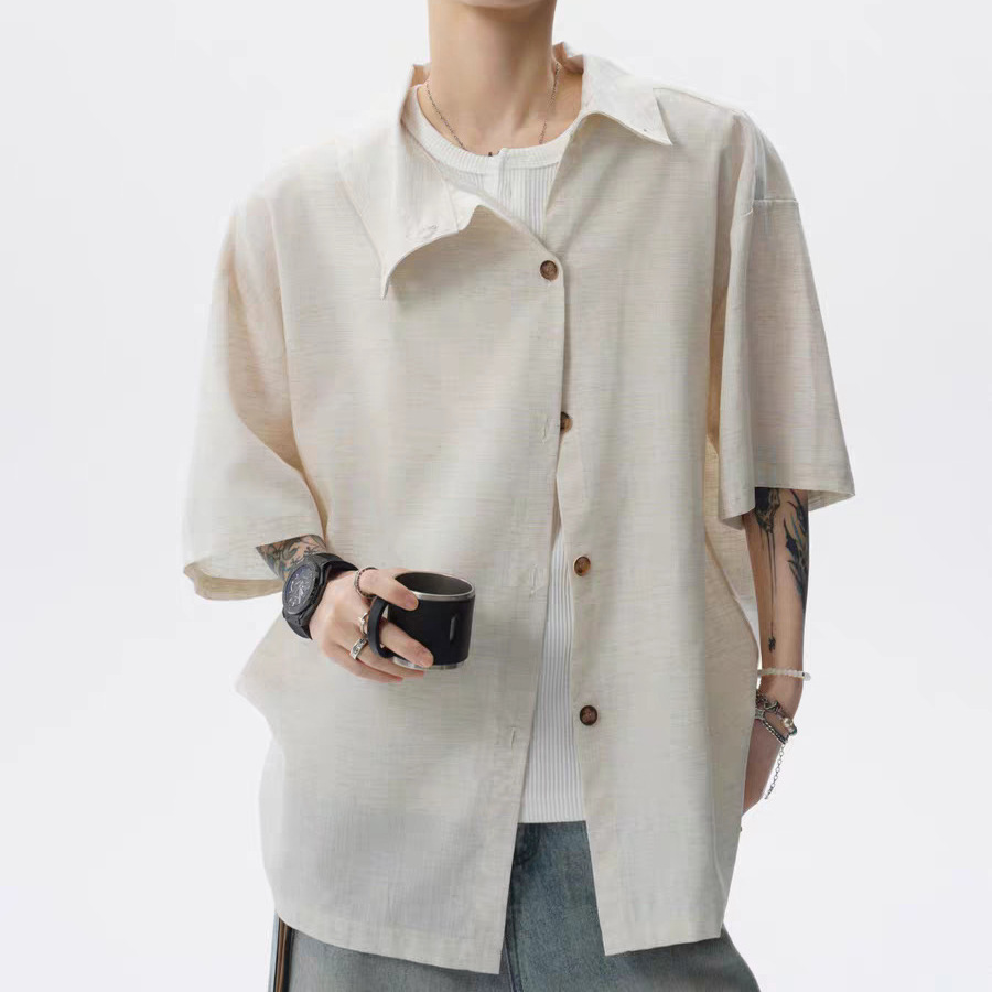 2026 Spring Designer High-End Balmacan Trench Coat for Men, Mid-Length, Korean Style, Trendy Casual Jacket for Spring and Autumn.
