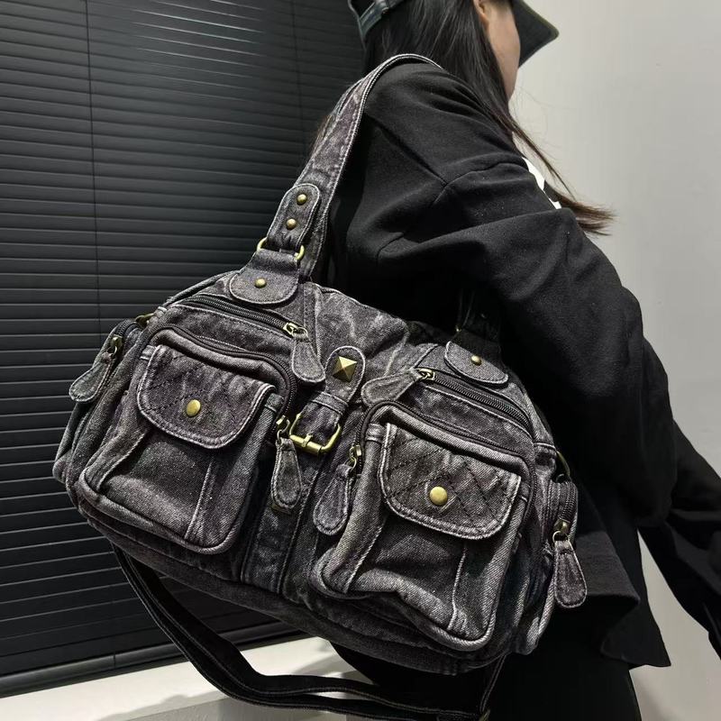 国境を越えたtemuは女性のファッション丹寧水洗いデニムの特包を提供しています。|undefined