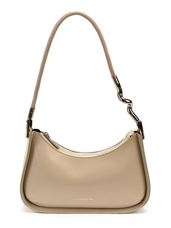 Nicho de diseño bolso de brazo para mujeres 2026 comercio exterior nueva moda alta sensación de viaje simple bolso de media luna de hombro