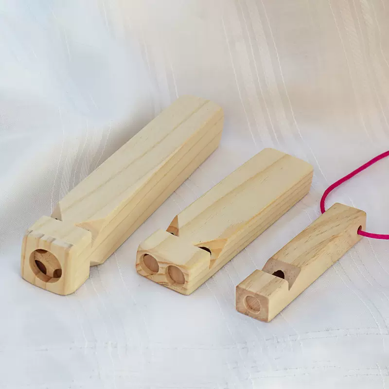 实木多孔火车口哨木质儿童吹奏乐器奥尔夫乐器批发音乐玩具