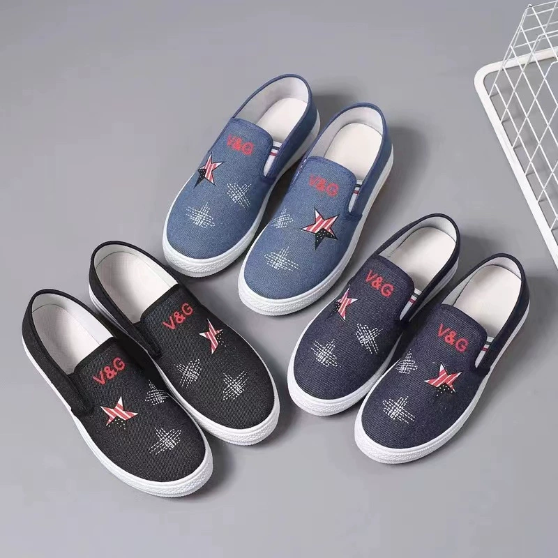 Новые женские плоские парусиновые туфли на мягкой подошве легкие студенческие туфли на бычьей подошве матери обувь без шнуровки на старый Пекин ткань обувь