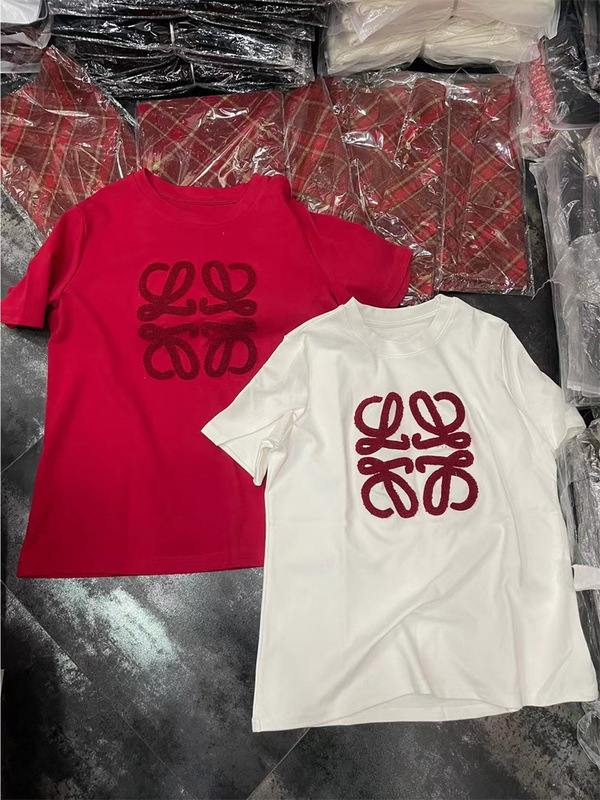Fashion Shoulder Round Neck Short Sleeve T-Shirt Women's Early Spring New Arrival Heavy-duty Towel Embroidered All-match Casual All-match Top for Women Fashion Shoulder Round Neck Short Sleeve T-Shirt Women's Early Spring New Arrival Heavy-duty Towel Embroidered All-match Casual All-match Top for Women