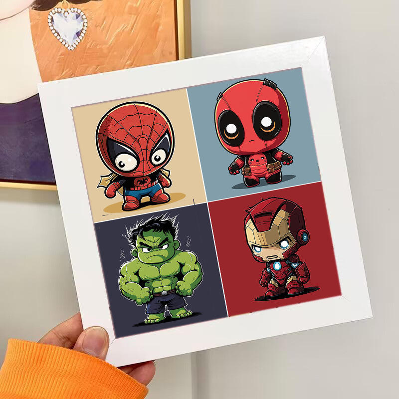 Nuevo dibujo de diamante infantil de labu diy pegatinas de diamante con marcos de fotos hechas a mano diy puzzle pegatinas de mampostería image 145