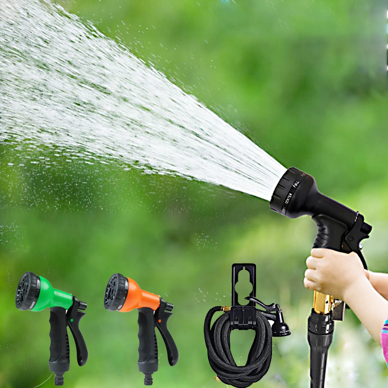 Tubo de agua retráctil conjunto de alta presión tubo de lavado de automóviles pistola de agua jardín riego de flores y verduras mangueras retráctiles mágicas image 5