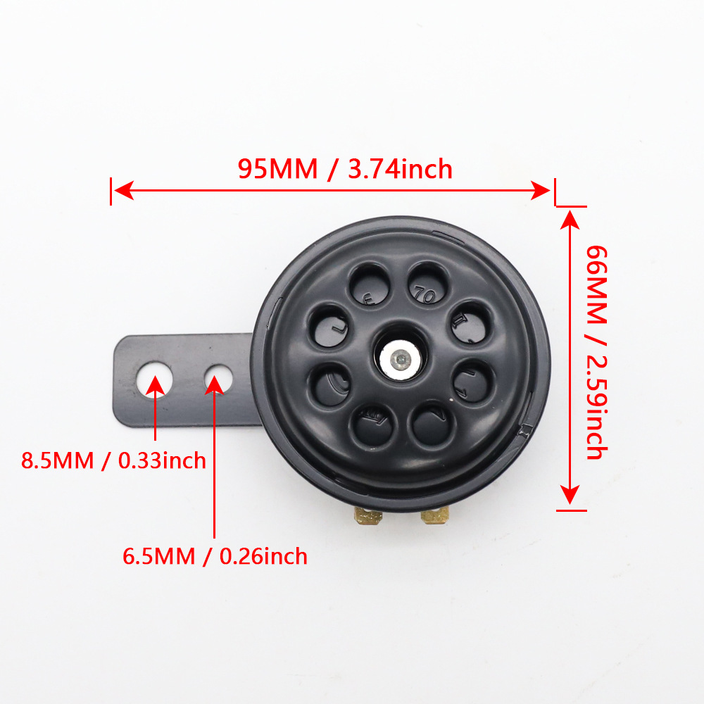 Lvee Liwei cuerno DL70 serie motocicleta coche eléctrico ATV triciclo Kart reemplazo original 12V