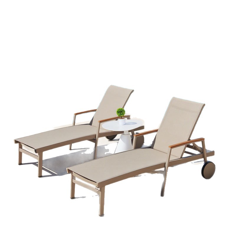 Cama al aire libre sillón junto a la piscina sillón al aire libre balcón terraza terraza sillón de playa impermeable