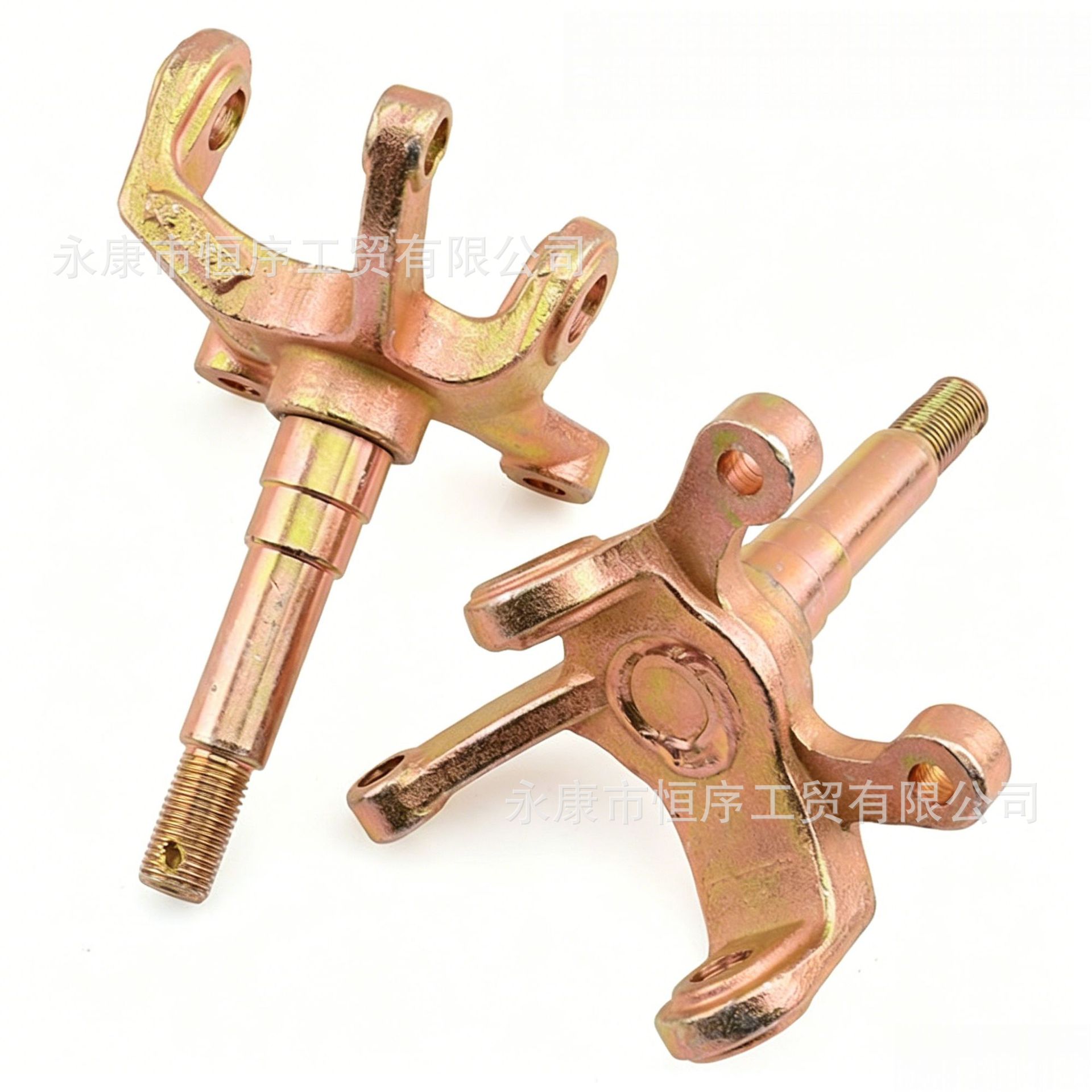 Atv Four-Wheel Off-Road Motorcycle Go-Kart Accessories Beach Vehicle Front Wheel Disc Brake Rocker Arm Steering Knuckle Flange