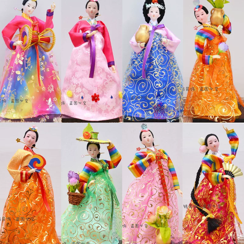 Корейские характерные народные ремесла, кукольные украшения,Handmade из Северной Кореи, декоративная домашняя поделка товаров Taobao