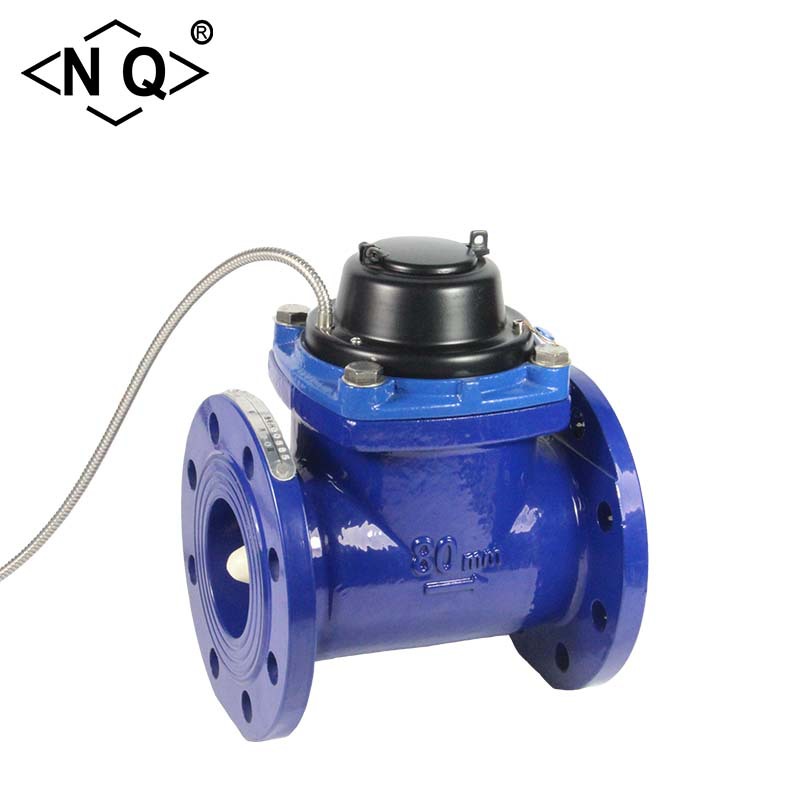 宁波宁桥水表厂家供应脉冲智能冷热水光电远传表DN50-300