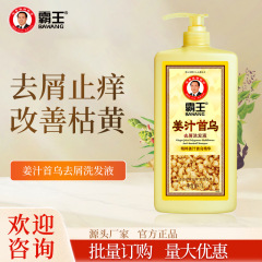 霸王首乌姜汁洗发水去屑止痒控油蓬松头皮生姜洗发露洗头膏女养发