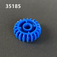 Подходят для LEGO 6224999 бытовой конструктивной блочной технологии запчасти 35185 синий 20 деталей передачи MOC замена запчастей