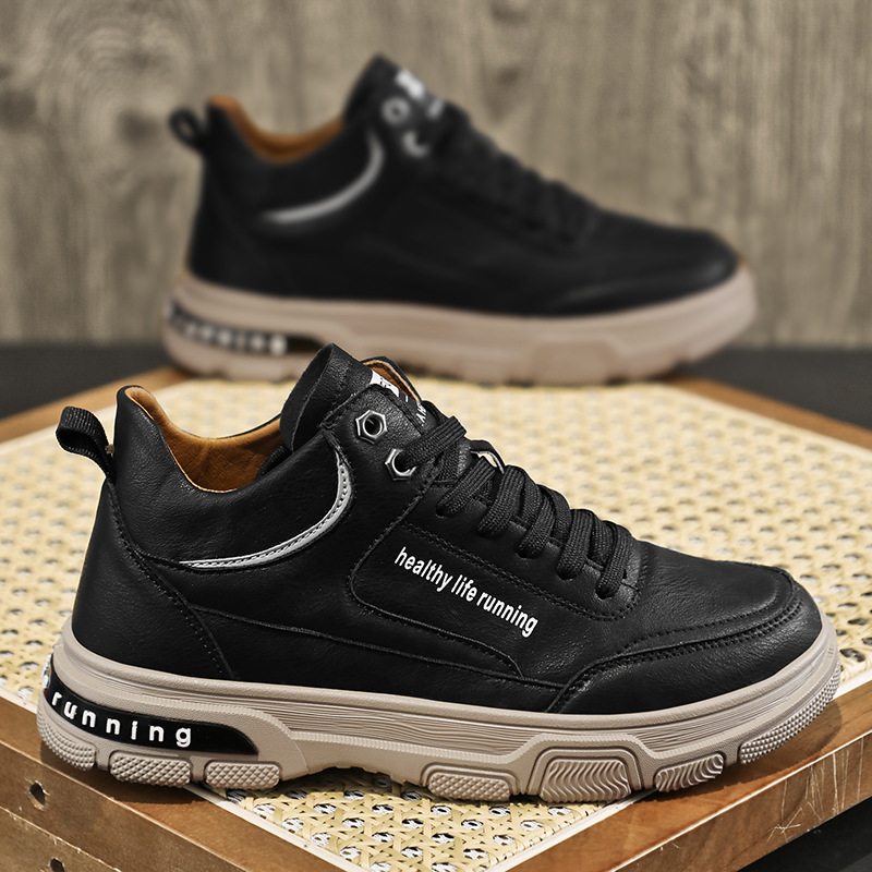 2024 Otoño Invierno Medium Skate Shoes Live Skin Tide con herramientas al aire libre transpirables Casual In Show Shoes para hombres