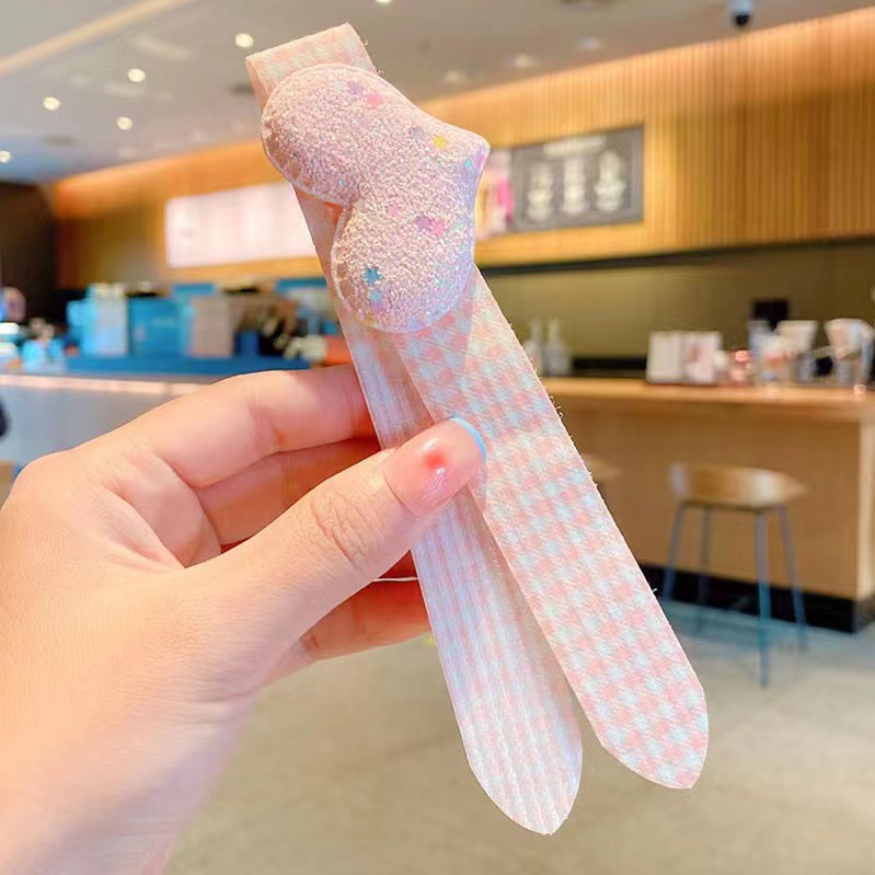 Diadema de velcro para niñas lindo bebé roto pegatinas de pelo verano nuevas pegatinas de flequillo artefacto de pelo roto poste de la cabeza de los niños