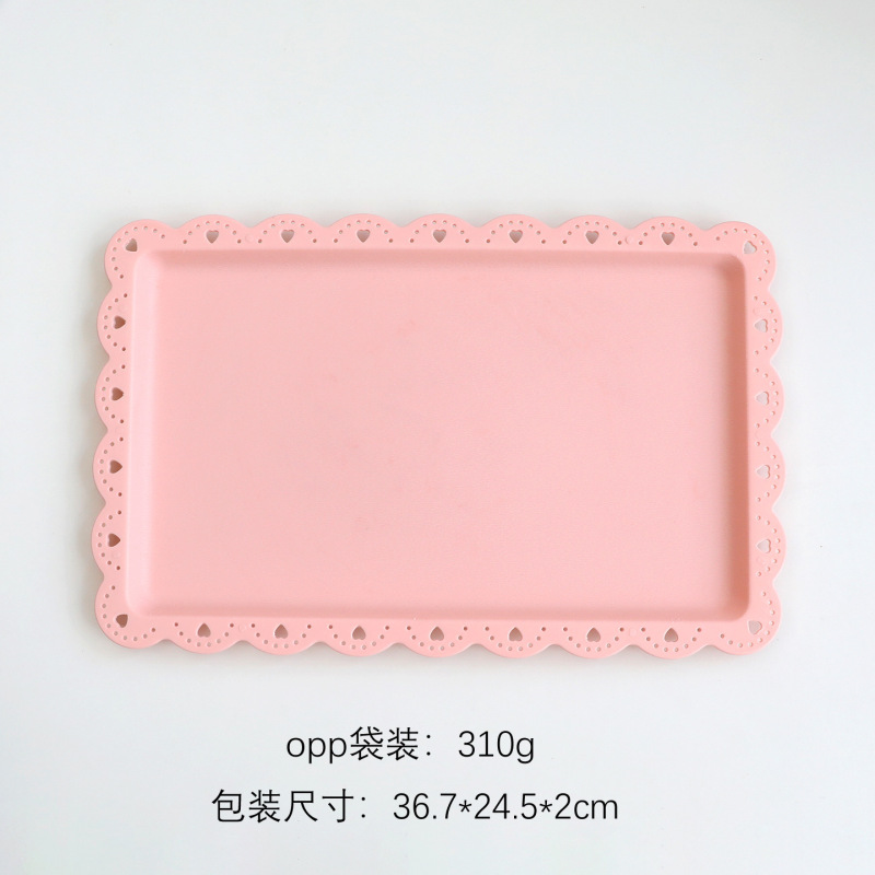 黑色甜品台婚礼蛋糕展示架点心托盘北欧家用客厅三层白色水果盘|undefined