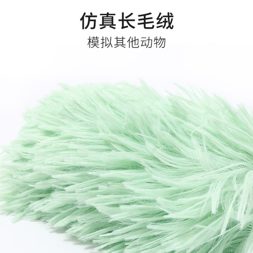 Cross-border new cat toy plush pillow contains catnip popping paper bite-resistant interactive play pet supplies