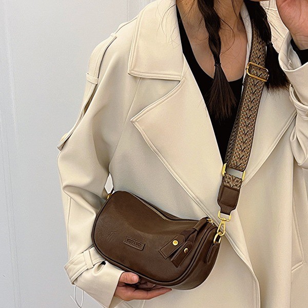 Borsa a spalla baguette vintage da donna borsa a tracolla_voghion.com
