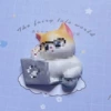 Glasses cat
