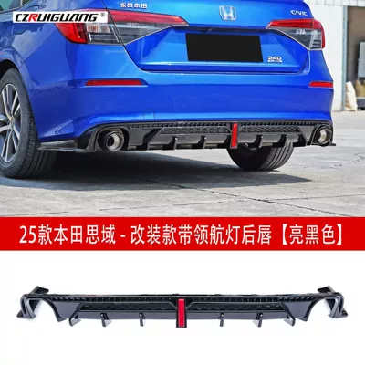 Suitable for 22 models of the 11th generation Civic modification: rear lip, rear spoiler, rear bumper, front splitter, front lip, side skirts, and rear wing
