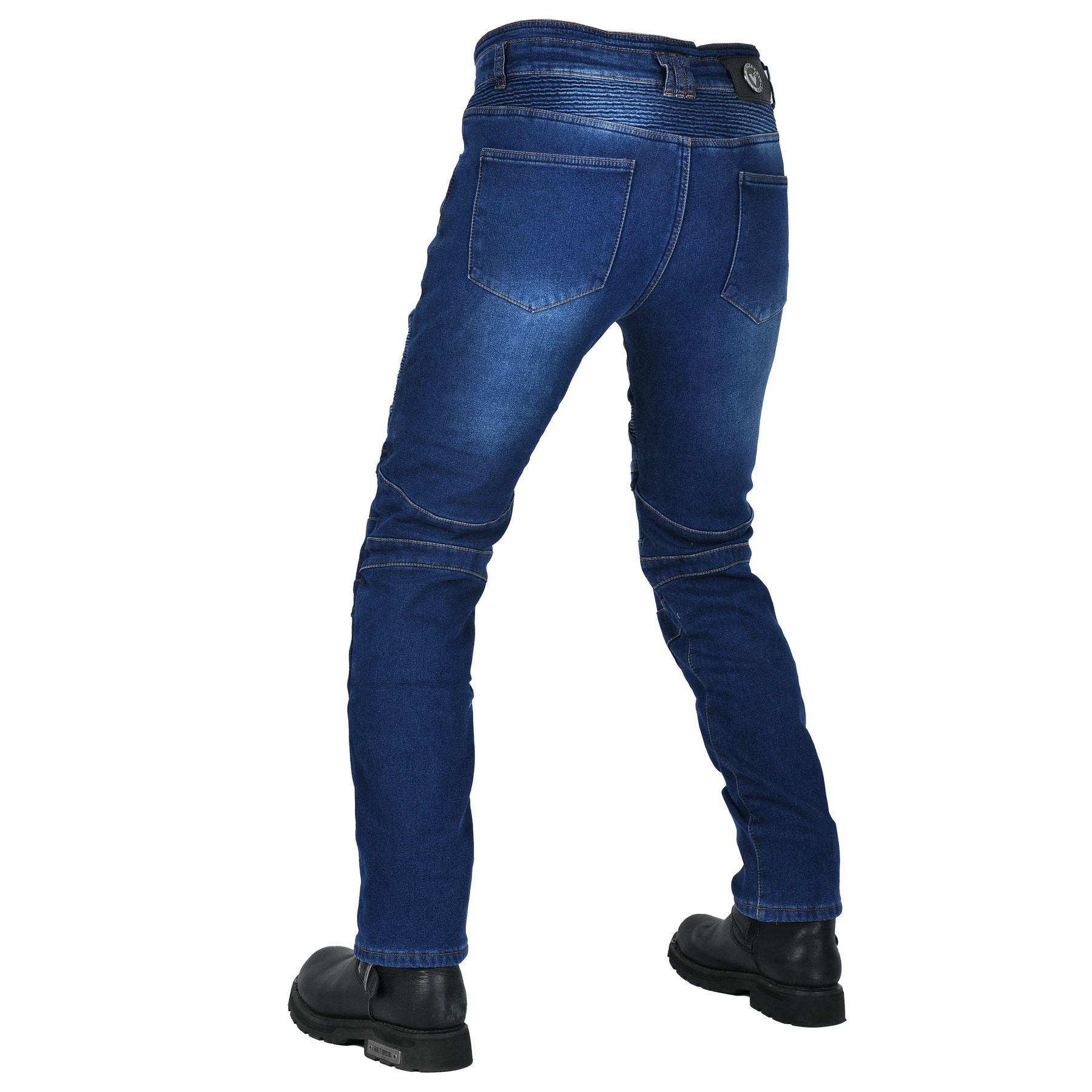 VOLERO Pantalones vaqueros de la motocicleta de los hombres y de las mujeres de la motocicleta pantalones de montar de Invierno Polar forrado pantalones de carreras calientes CE equipo de protección