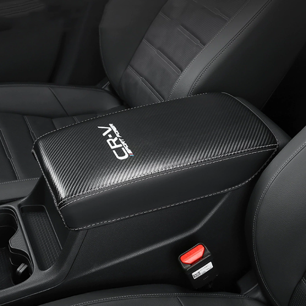 Applicable to 17CRV central control armrest interior modified leather protective suite storage box suits for defense protection leather dedicated