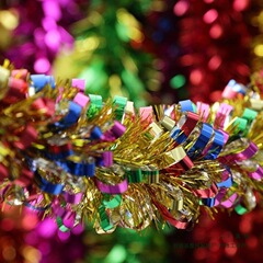 ウェディング用品新年の毛羽立ちラテアートリボンカラーストリップ新年誕生日クリスマスラテアート結婚式の部屋の装飾