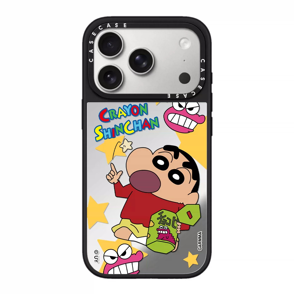 C家零食蜡笔小新适用iphone18promax手机壳16/14/Air网红15pro硬