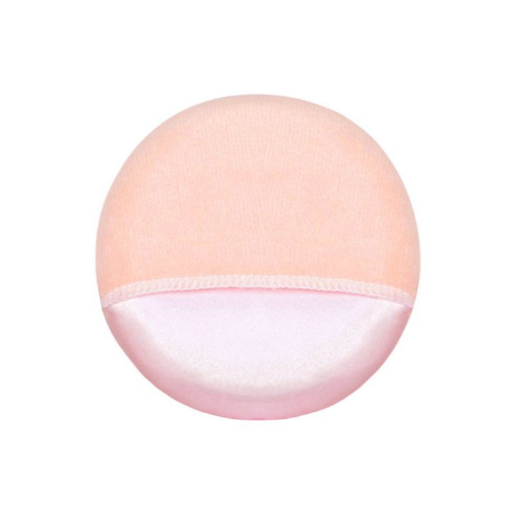 Super suave polvo de lana de cristal redondo gran inserción de mano polvo de floquete para la piel no comer polvo especial para maquilladores