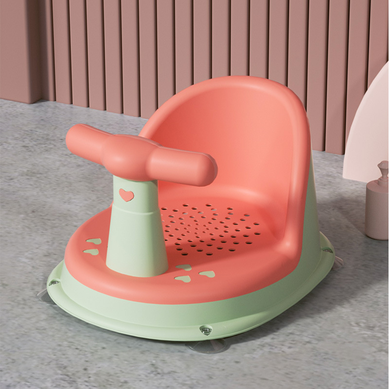 Bebé Silla de baño bebé baño artefacto reclinable soporte recién nacido niños bañera asiento antideslizante baño taburete