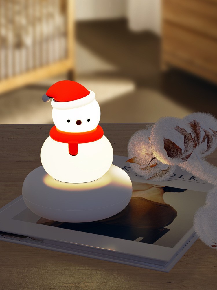 usb充电小夜灯萌宠伴睡灯儿童睡眠小台灯卧室拍拍灯