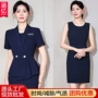 短袖夏季薄款气质工作服