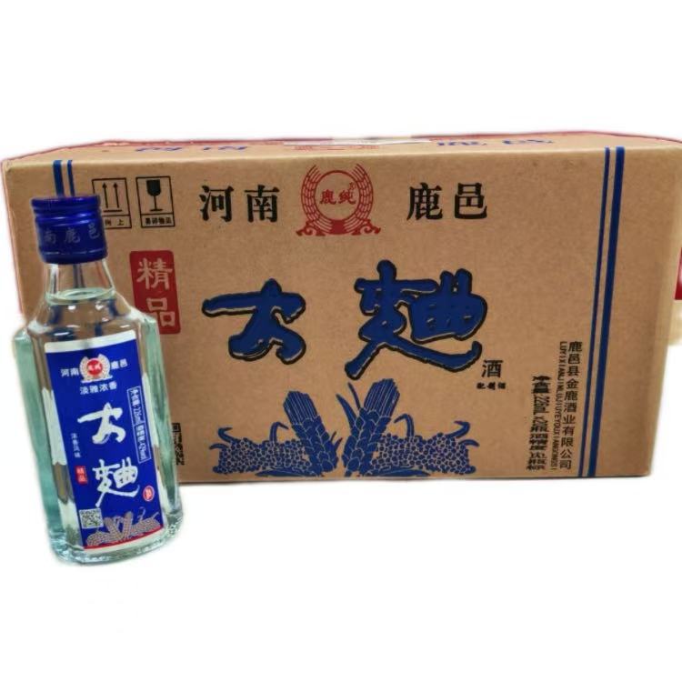 河南鹿邑县宋河镇精品大曲42度光瓶226ml半斤装20瓶一整箱浓香