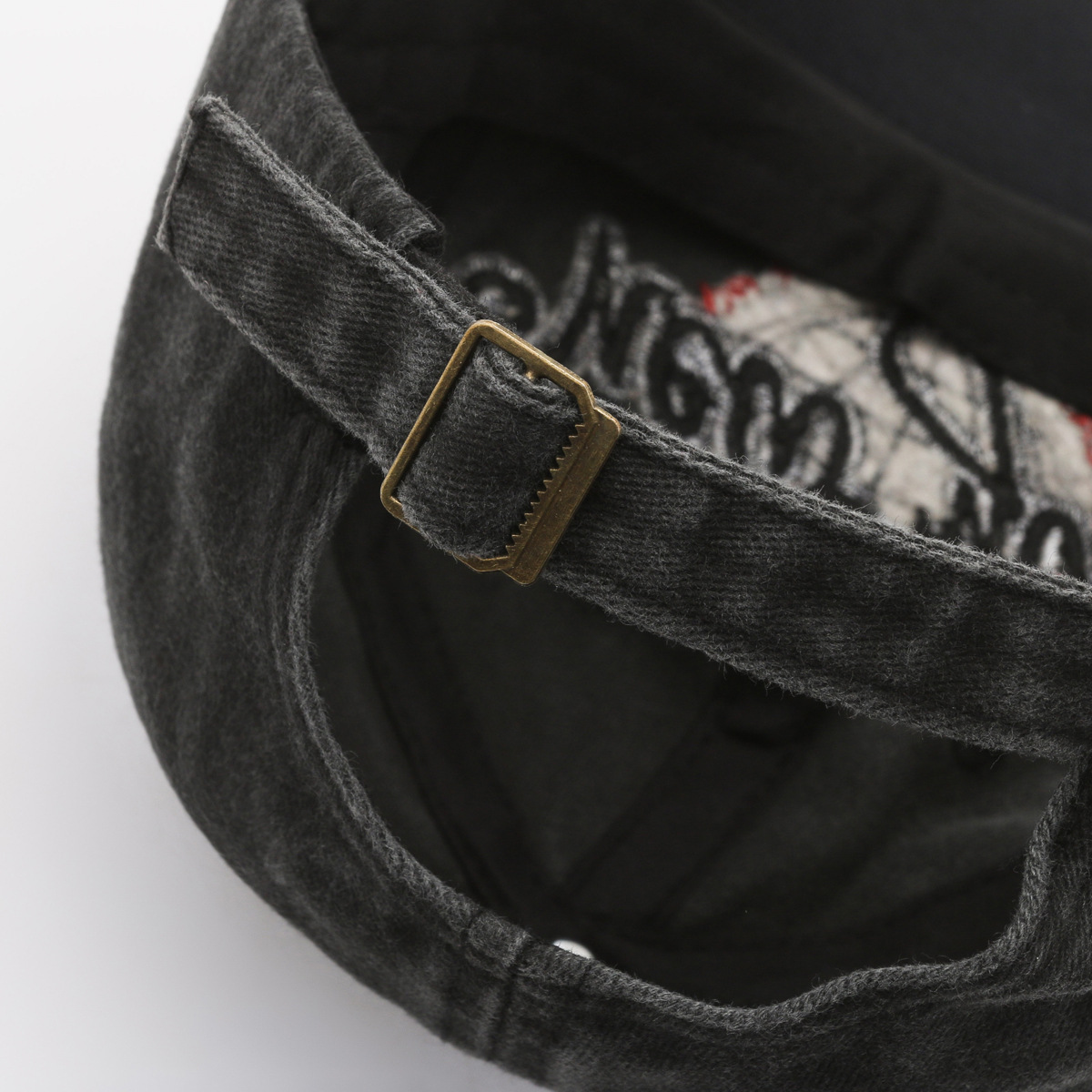 Cappello da baseball ricamato New York Toppa ricamata Cappello da baseball lavato Parasole Cappello con lingua d'anatra Cappello morbido alla moda_voghion.com