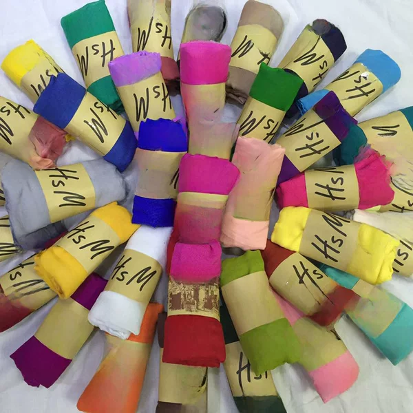 New Autumn and Winter Scarf Foreign Trade Creative Solid Color Cotton and Linen Scarf Couple Artistic Retro Scarf Tassel Scarf Wholesale
