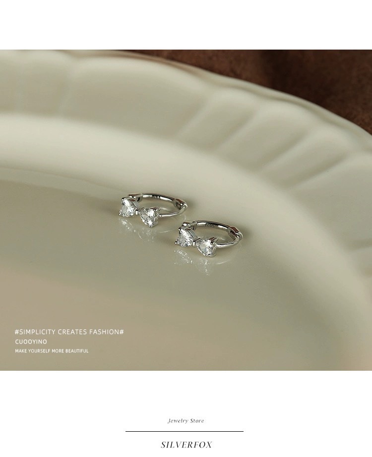 4g Weight 925 Sterling Silver Ear Needle Material White Gold Plated, Gold Plated Plating Material Zircon Inlay Material Earrings Classification 1 Pair Quantity Holiday, Daily Occasion 925 Sterling Silver Material Bow Knot Pattern Women's Gender Inlay Design Sweet, Simple Style Style 1 Pair White Gold Plated Gold Plated 925 Sterling Silver Zircon Bow Knot Earrings 无