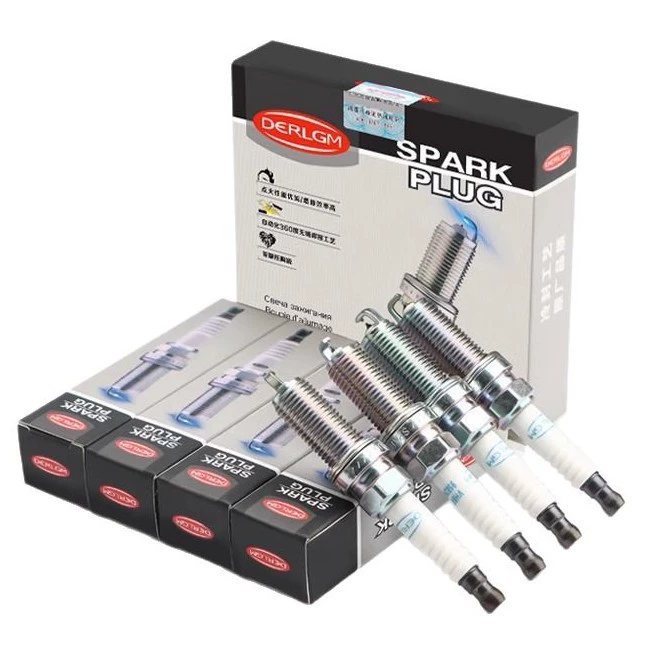 Suitable for Toyota Corolla Camry Raylin RAV4 Prado Highlander Automobile Double Iridium Spark Plugs 4