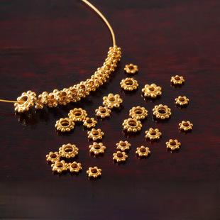 ��ɫ18K�ŷ���ѩ����Ƭ�|Ƭ�ֹ����DIY����������K�ִ��������