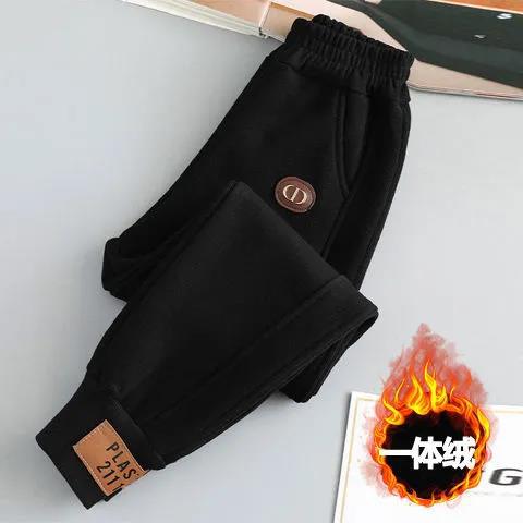 소녀 바지 스포츠 바지 여름 얇은 니킹 바지 운동복 바지 중학생을위한 캐주얼 바지 봄과 가을