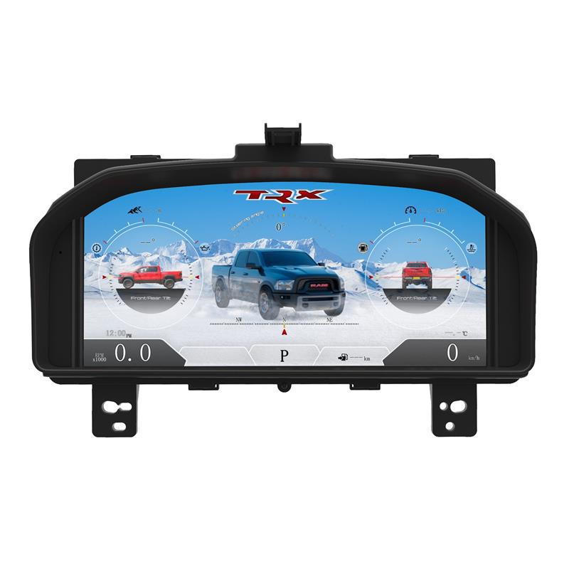 Dodge Ram Ram 1500/2500/3500 08-12 Models Dedicated Full Lcd Instrument Panel with Off-Road Incline Angle Display