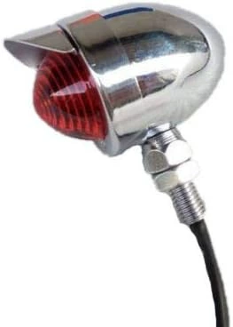 Tail light Light Cruise Prince Motorcycle Metal - electroplating-single-screw-foot